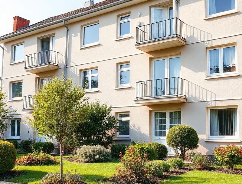 Saniertes Mehrfamilienhaus mit moderner Heiztechnik